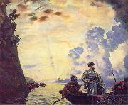 Boris Kustodiev Stepan Razin oil